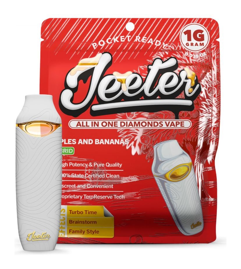 Jeeter Apples and Bananas