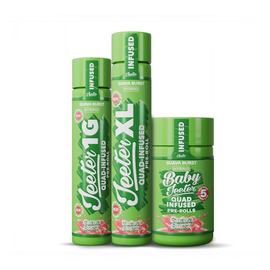 Jeeter Guava Burst Pre-rolls