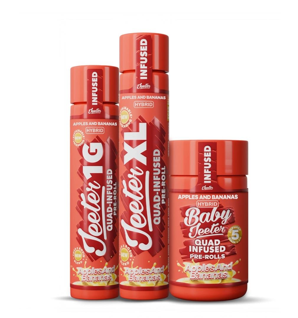 Jeeters Apples and Bananas